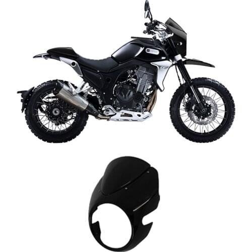 Customized For Bristol Veloce 500 KOVO Motorcycle Round ABS Plastic Windscreen Headlight Fairing Windshield Cover