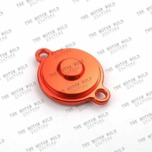 Good quality Caken Billet Oil Filter Cover Motorcycle Oil Pump Cover For KTM 250 350 450 500 530 SXF EXCF XCF SMR XCW XCFW EXC