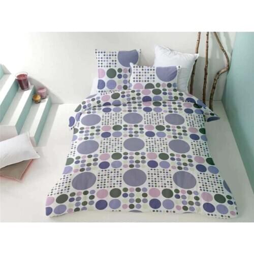 Scrub 100 Cotton Single Duvet Cover Set Bubbles Purple 276851439