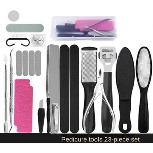 The new pedicure tool set Exfoliating and grinding feet set