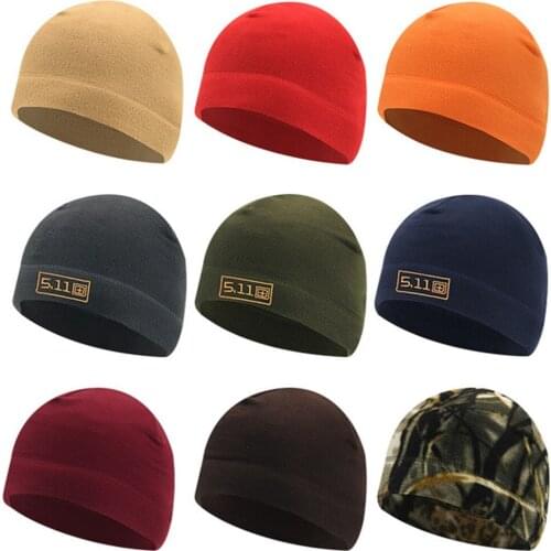 HanXi Unisex Warm Fleece Sport Hats Winter Beanie Autumn Outdoor Windproof Hiking Fishing Cycling Hunting Military Tactical Caps