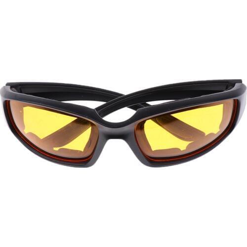 3 Pcs Wind Resistant Pad Extreme Sport Sunglasses Motorcycle Riding Glasse