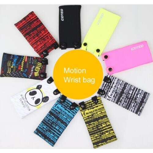 Running Bag Fitness Phone Wrist Pouch Wallet Jogging outdoor Cycling Gym sport Armband Wristband Bag Basketball Sweatband