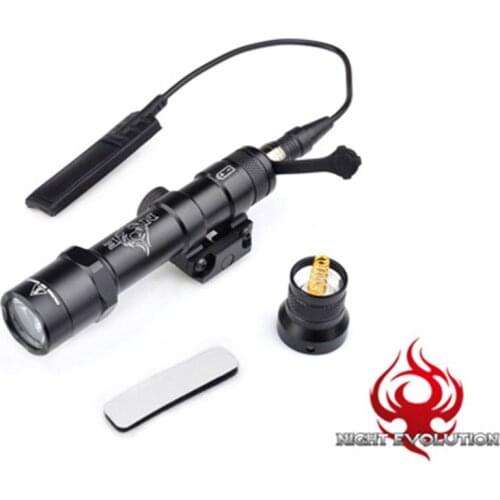 Z-TAC M600B Mini Scout Light Tactical Flashlight LED Weapon Light 470 Lumen lamp With Remote Switch NE04056