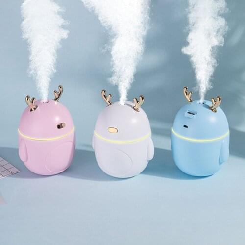 USB Ultrasonic Air Humidifier Aroma Essential Oil Diffuser for Car Mist Maker Diffusers Air Fresher Mini Air Humidifier Home