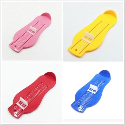 1Pcs Convenient Nail Care Foot Gauge Baby Kid Ruler Shoes Size Measuring Ruler Length Growing Fitting Ruler Tool Measures