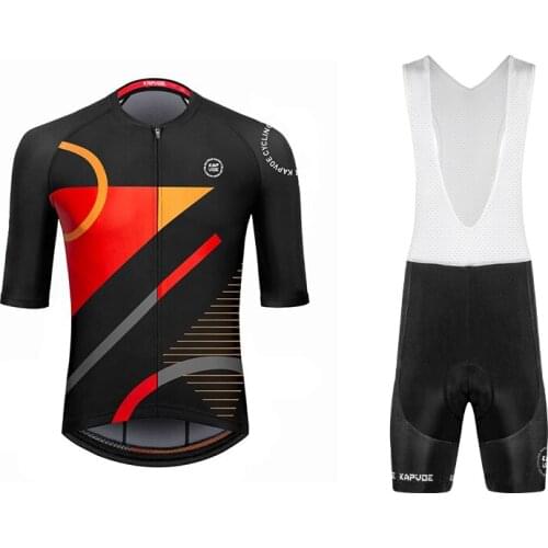 2021 Fashion Design Quick Dry Bike Clothes Mens Short Maillot Culotte Suit Bib Set Team Bicycle Clothing MTB Bike Uniform