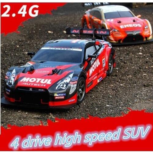 Large RC Car 1:16 High Speed Racing Car For GTR Championship 2.4G 4WD Radio Control Sport Drift Racing electronic toy