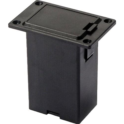 9V Battery Hold Case Box Compartment Cover for Electric Guitar Pickup