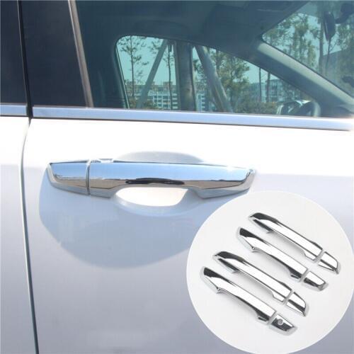 For Honda CRV CR-V 2017 2018 2019 2020 ABS Chrome Door Handle Moulding Strip cover trim Car Styling Accessories 8pcs/Set