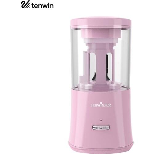 Electric Pencil Sharpener Heavy Duty Pencil Sharpener Auto Stop Adjustable Sharpness for 6-8mm Pencil for Students Supplies