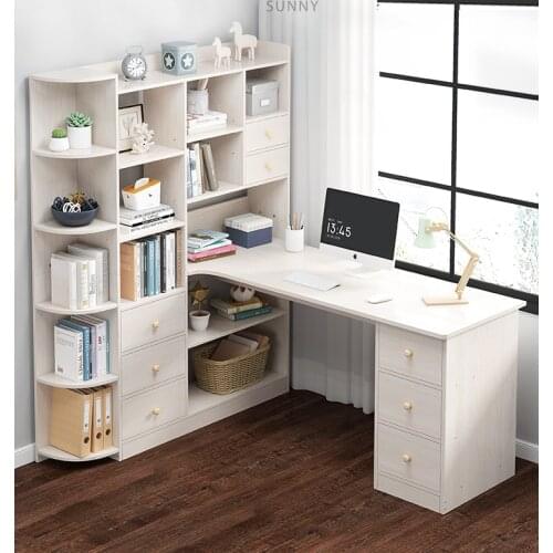 Computer desk desk desk household simple desk Corner desk multifunctional writing desk student study desk