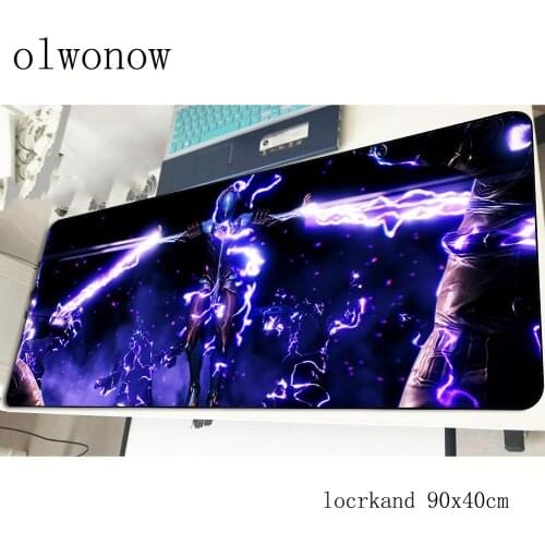 Warframe mousepad 90x40cm Customized gaming mouse pad gamer mat Personality game computer desk padmouse keyboard large play mats