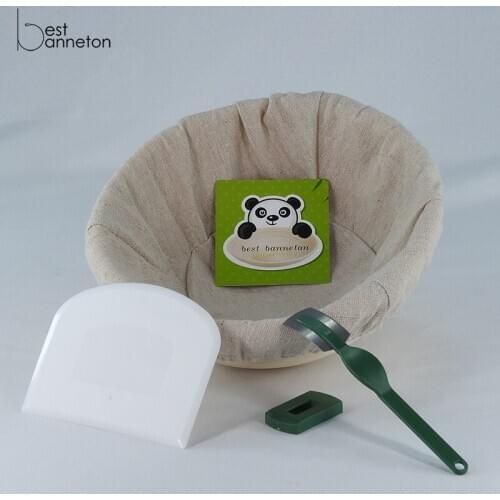 Best banneton 10 Inch Banneton Proofing Basket, Bread Proofing Basket + Lame + Linen Liner Cloth for Professional & Home Bakers