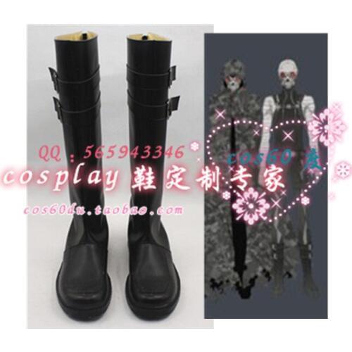 Sword Art Online 2 Phantom Bullet Death Gun Cosplay Boot Shoes S008