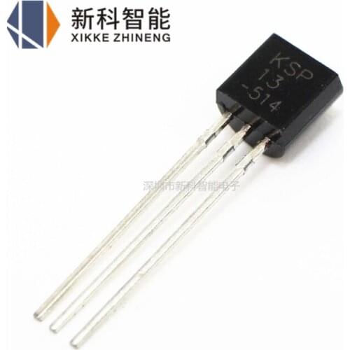 Xinyuan 20pcs/lot KSP13 TO92 KSP13BU TO-92 Darlington transistor Transistor line new original