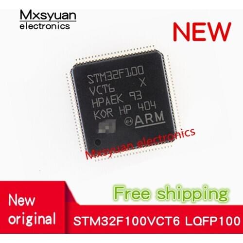 5pcs~50pcs STM32F100VCT6 STM32F100VCT6B STM32F100 LQFP100 New original IC In stock