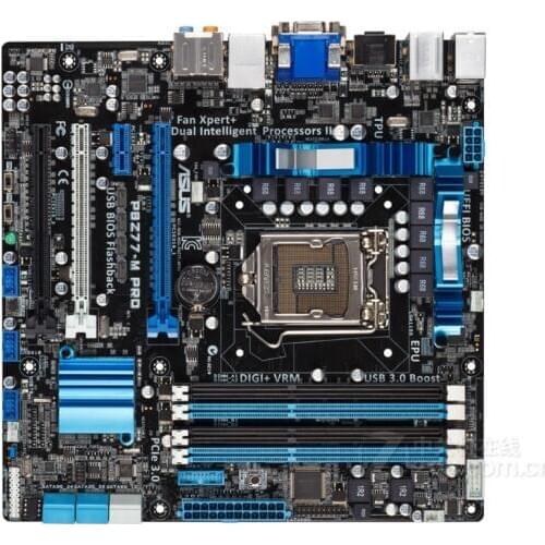 Original motherboard for ASUS P8Z77-M PRO LGA 1155 DDR3 for I3 I5 I7 32GB USB2.0 USB3.0 Z77 desktop motherboard