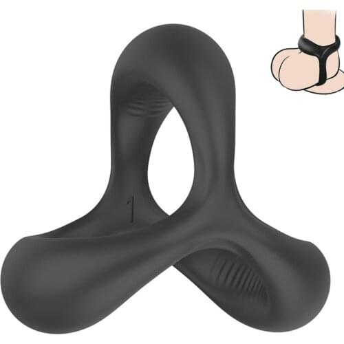 Penis Cock Ring on for Men Delay Ejaculation Erection Sex Shop Toys for Couple Sextoy Penisring Man Dick Enlarger Rings