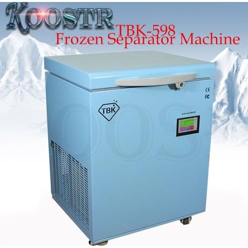 LCD touch screen separating machine frozen separator TBK-598 LCD Panel Frozen Separator Machine for iPhone samsung edge Separat
