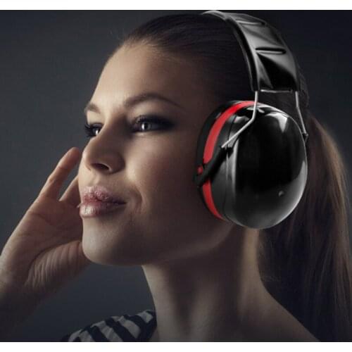2021Tactical Earmuffs Anti Noise Hearing Protector Noise Canceling Headphones Hunting Work Study Sleep Ear Protection Shooting