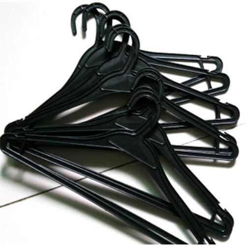 20PCS Plastic Coat Hangers Clothes Bulk Clothing 40*18*0.7CM Coat hangers Shirt Suit Fixed Suitable for any kind of garments
