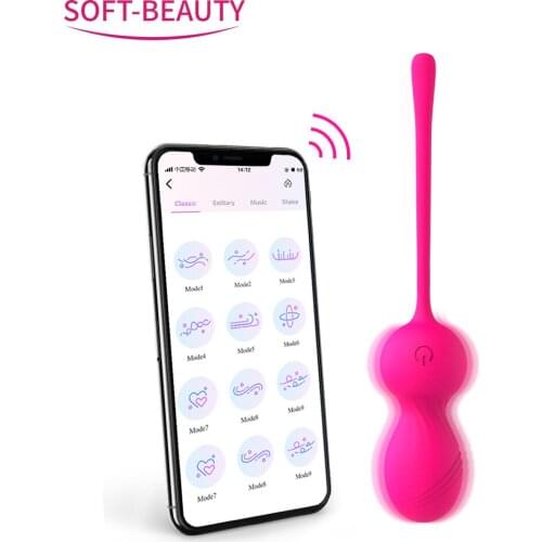 APP Control Female Wearable Panties Vibrator Vibrating Egg Vagina Ball Bullet Vibrator Wireless Control Sex Toys