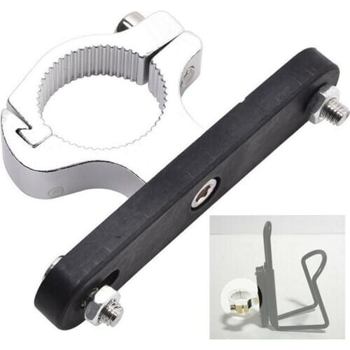 1 x Sport Bike Bicycle Water Bottle Cage Holder Clamp Clip Handlebar Bracket Mount 6.3cm