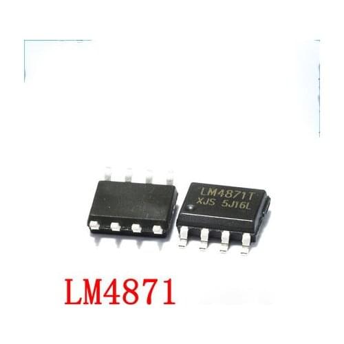 10PCS LM4871MX SOP8 LM4871 SOP 4871 SOP-8