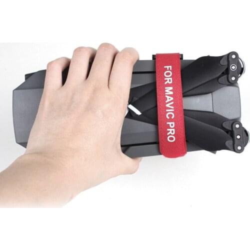 2pcs Propeller Blade motor Fixed/Fixer Magic Tape Straps Hook Loop Cable Cord Ties for DJI Mavic Pro Drone accessories