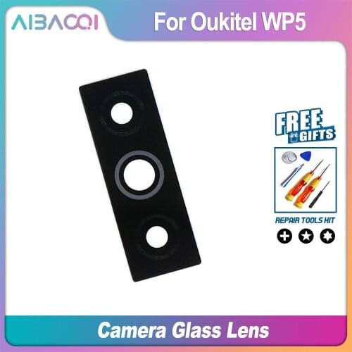 AiBaoQi Brand New Rear Camera Garnish Decorative Accessories+Camera Glass Lens For Oukitel WP5 Phone