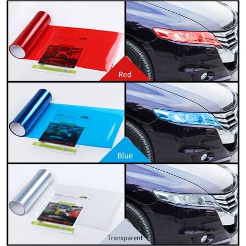 Car-Styling Auto Car Light Headlight Taillight Tint Styling Waterproof Protective PVC Film Sticker Car Accessories