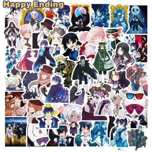 10/30/50PCS The Case Study Of Vanitas Japan Anime Vampire Stickers Laptop Motorcycle Luggage Fridge Guitar Graffiti Cute Phone