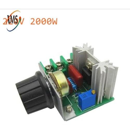 AC 220V 2000W 2000 W SCR Voltage Regulator Dimming Dimmers Motor Speed Controller Thermostat Electronic Voltage Regulator Module
