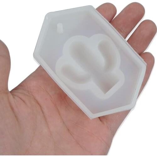 Cactus Resin Mold Aromatherapy Biscuits Candle Molds DIY Candy Chocolate Fondant Mold 10359750