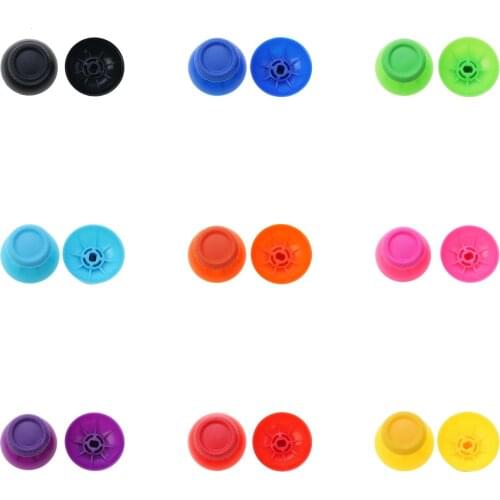 Colorful 3D Analog Joystick thumb stick grip Cap Button Repair Thumbstick Case for Sony PlayStation Dualsense 5 PS5 Controller