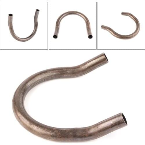 Unpainted Motorbike Rear Seat Loop Frame Hoop End Brat 230mm For Cafe Racer Honda Yamaha Suzuki