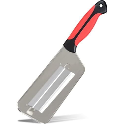 Vegetable Slicer Knife Double 2 Slice Blade Slicing Kitchen Knife Fish Scale Cleaner Knive Cabbage Slicer