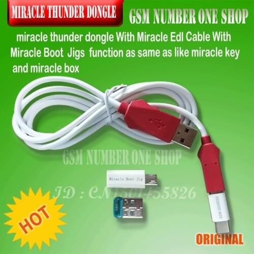 2019 new original miracle thunder pro dongle Miracle Thunder pro dongle no need miralce box and key