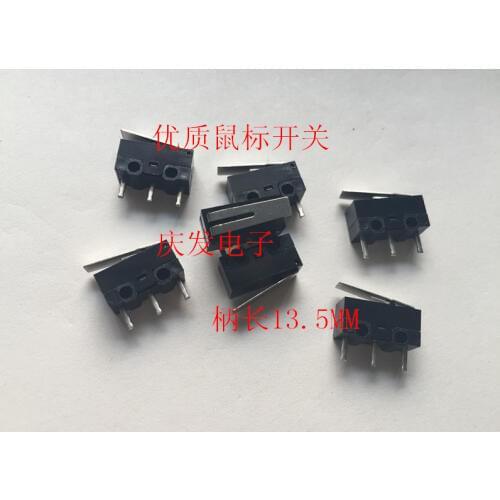 Original new 100% authentic micro soft logi tech common key switch mouse button mouse rectangular micro switch 3pin