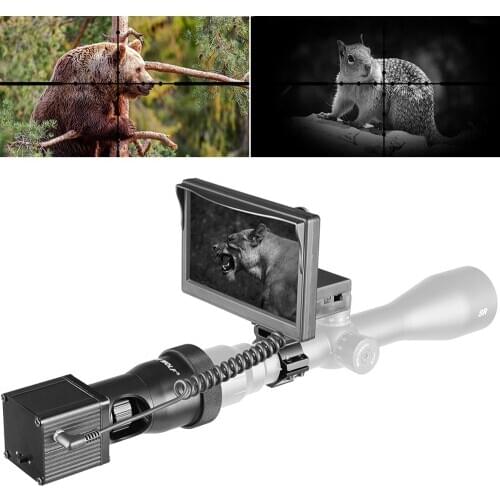 850nm Infrared Night Vision Device Riflescope Hunting Scope Quick Disassembly Outdoor Wildlife Trap System Camera L 2020