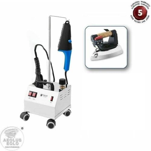 Professional Steam Iron Brush Vertical Portable Garment Steamer Copper Boiler 2L Warranty 5 years AV02 DUAL