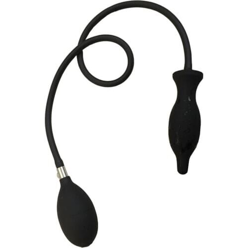 Dropshipping Adult Sexy Toys Women Inflatable Anal Plug Prostate Massager Gay Dildo Pump Silicone Anus Butt Dilator Expandable