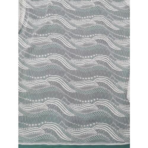 Luxury Garment Soft French Lace Higher Quality Chantilly Lace Tulle For Wedding Dress