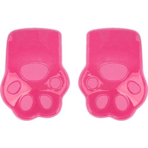 Sanderala Woman Invisible Bra Cat Paw Silicone Breast Petals Chest Stickers Nipple Breathable Nipple Covers Intimate Lingerie