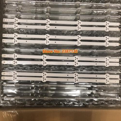 10PCS LED Strip For Pana sonic 42"TV SV0420A88 SV0420AA5 For TX-42AS500E TX-42A400B TH-42LRU70 TH-42LRU70 TH-42A410T