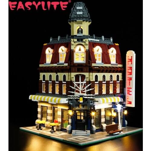 LED Light Set For CREATOR EXPERT 10182 Compatible With 15002 Cafe Corner Blocks Bricks Only Lighting Kit Not Include Model