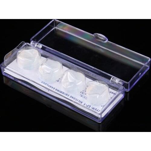 Comfort Soft Foam Ear Plugs Tapered Travel Sleep Noise Reduction Prevention Earplugs Sound Insulation Ear Protection Transparent