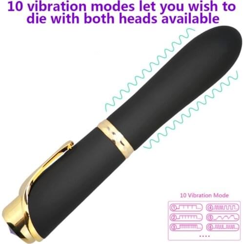 Bullet vibrator rechargeable high quality 10 mode G-spot Massager dildo vibrators Clitoris Stimulate sex toys for woman sex shop