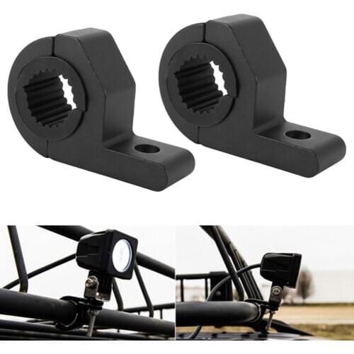 1 Pair 1.25 Inch 30MM Car Off-road Motorcycle Spotlight Fog Light Mount Brackets